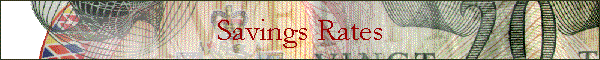 Savings Rates